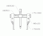EXTRACTOR FORZA SERIE 1750 DE 2 PATAS FINAS